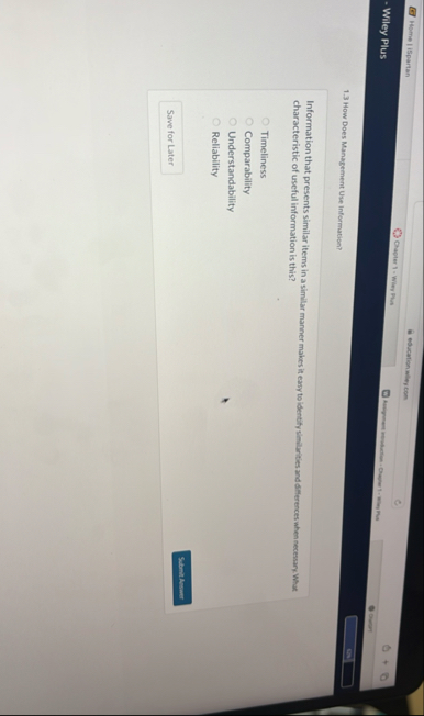 1 . 3 How Does Management Use Information? ca