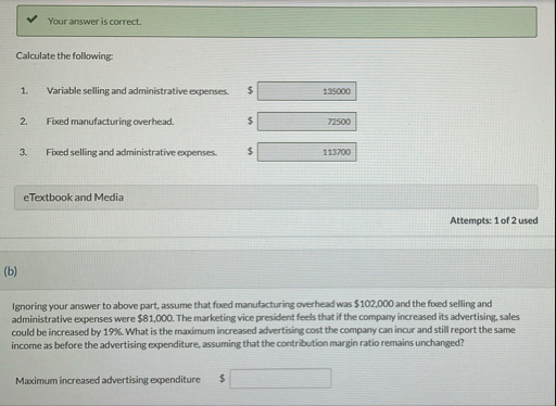 ( b ) Ignoring your answer to above part, assume