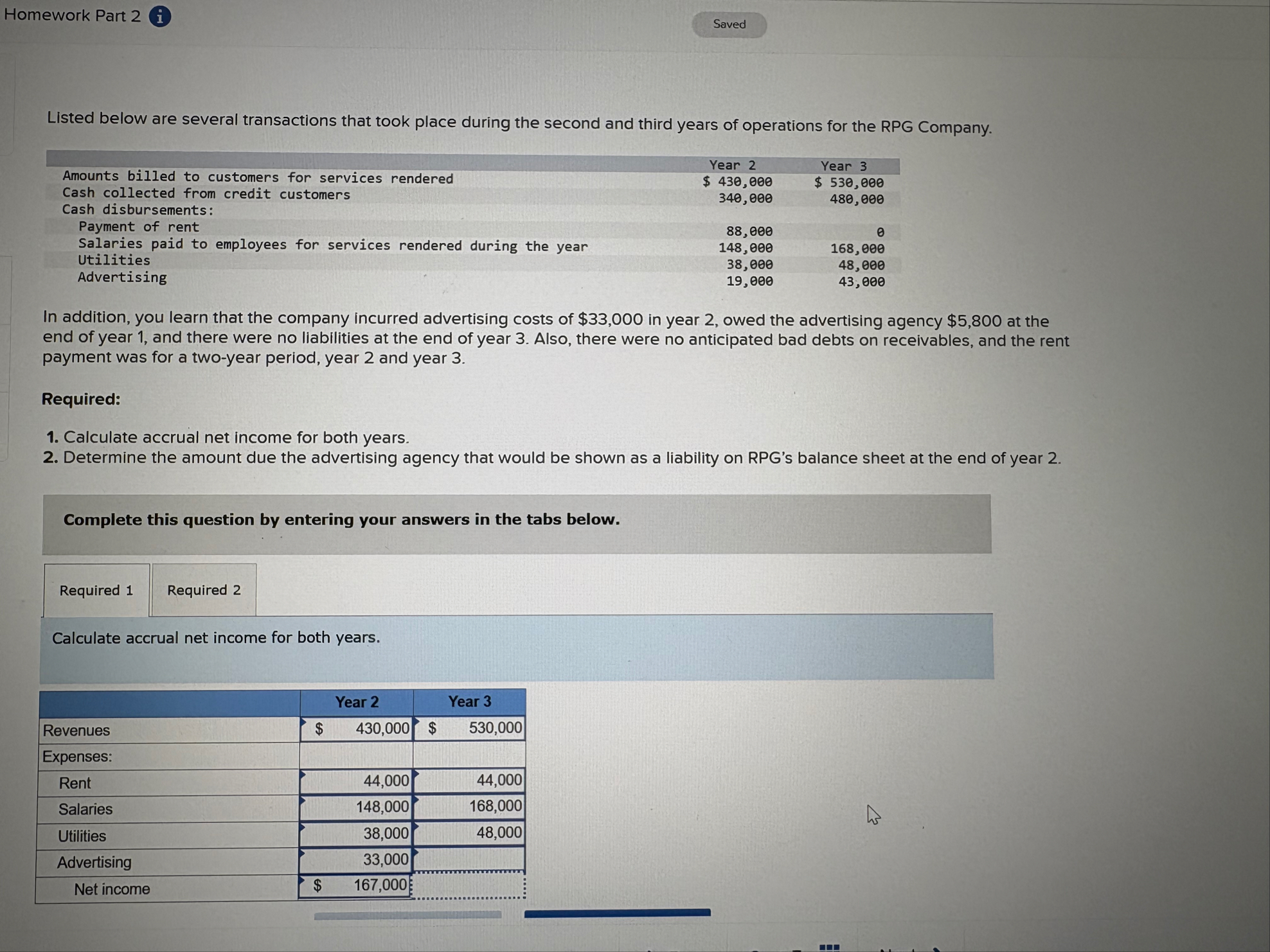 Homework Part 2 Listed below are several