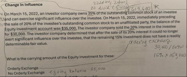Change In Influence 2 2 det inv ( 2 4 0 0 ) 2 2