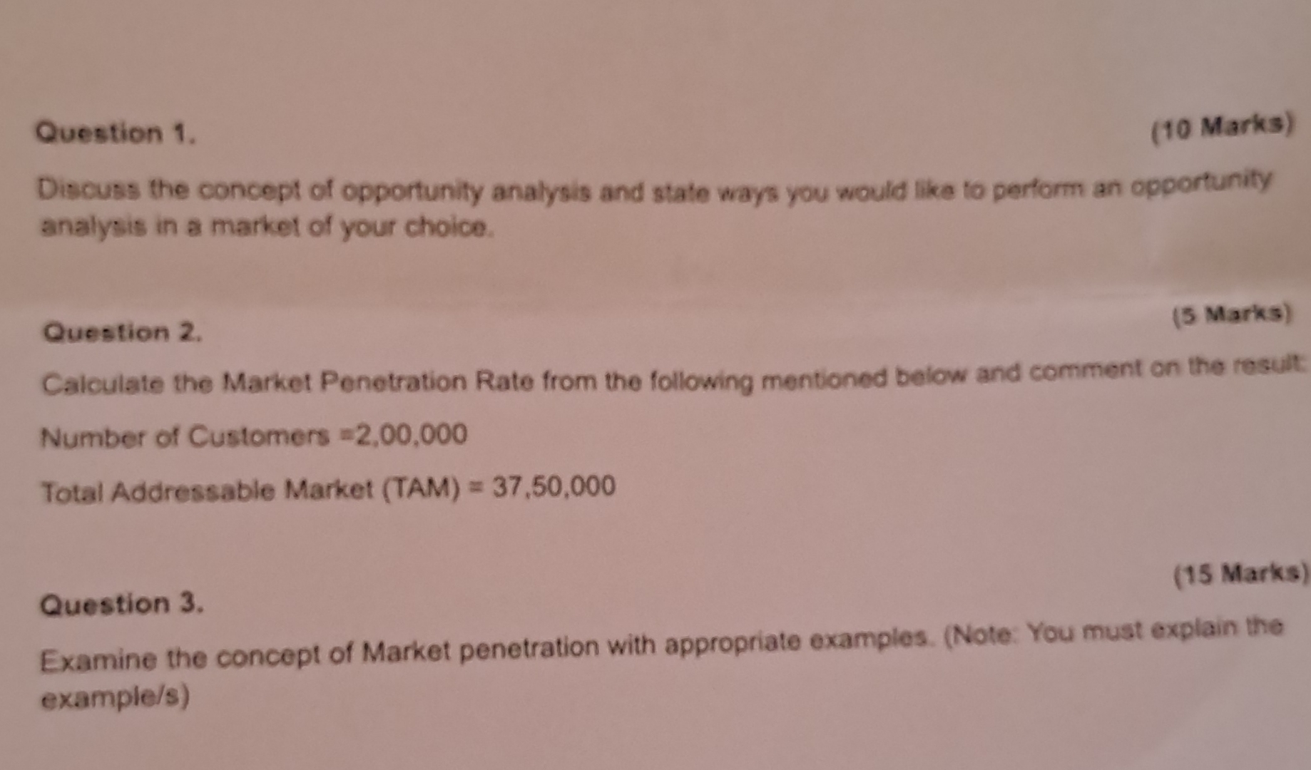 Question 1 . ( 1 0 Marks ) Discuss the concept of