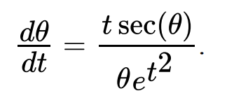find the solution t o the differential equation: