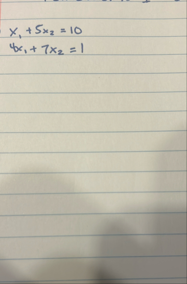 x 1 5 x 2 = 1 0 4 x 1 7 x 2 = 1