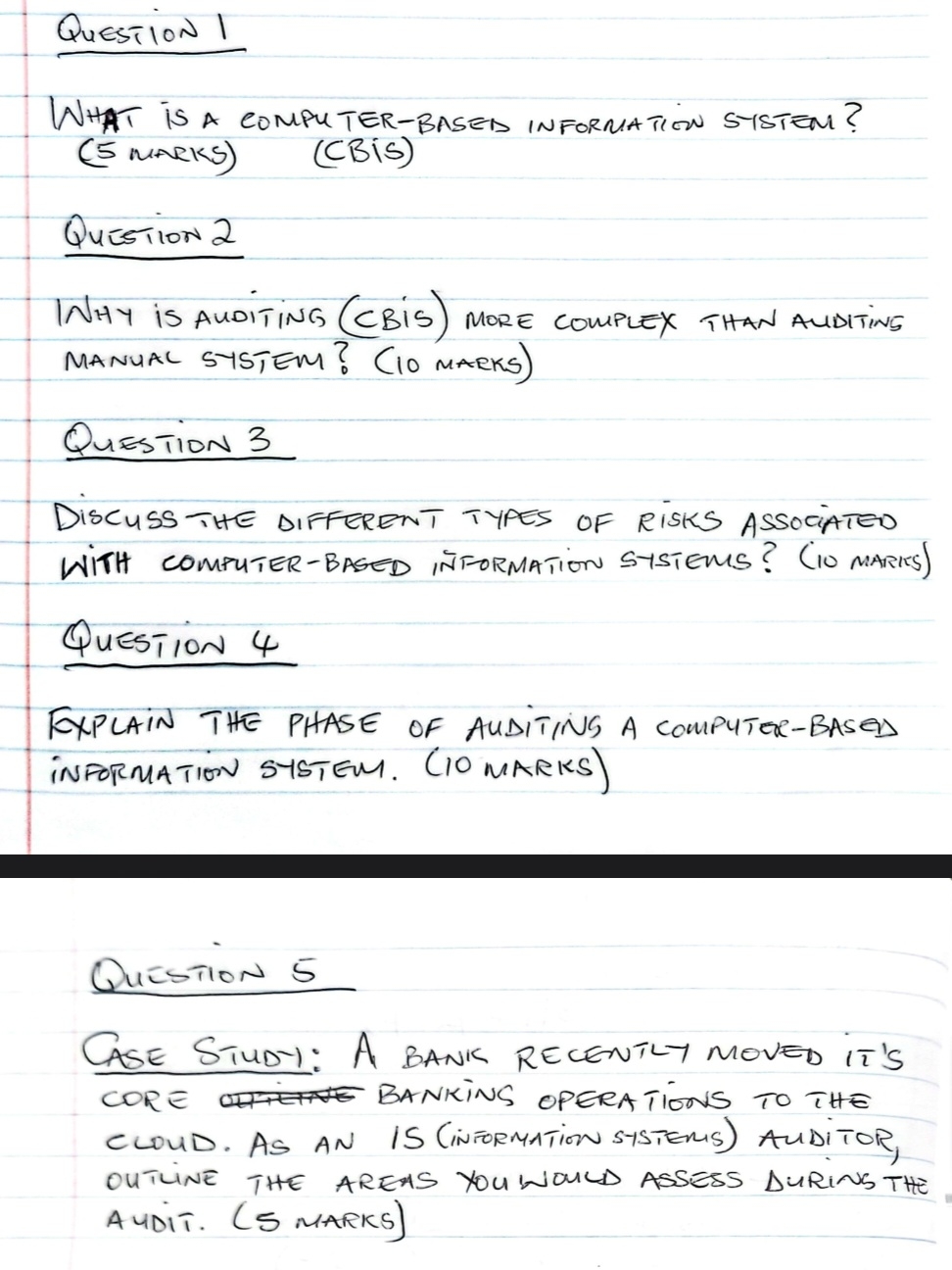 Question 1 What is a computer - based information
