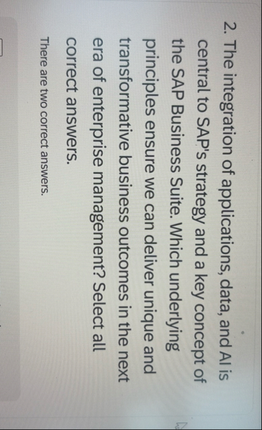 The integration of applications, data, and AI is