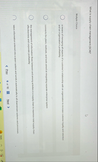 What is supply chain management ( SCM ) ?