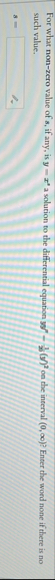 For what non - zero value of s , if any, is y = x