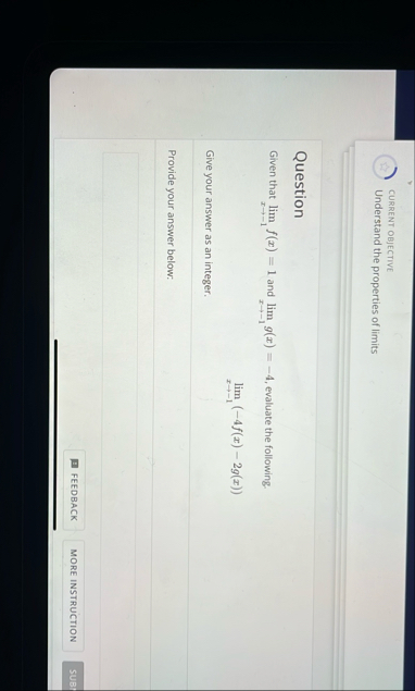 CURRENT OBJECTIVE Understand the properties of