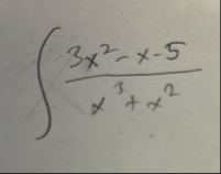 3 x 2 - x - 5 x 3 x 2