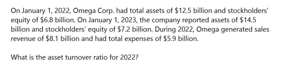 I need the correct answer to this general