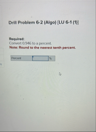 Drill Problem 6 - 2 ( Algo ) [ LU 6 - 1 ( 1 ) ]