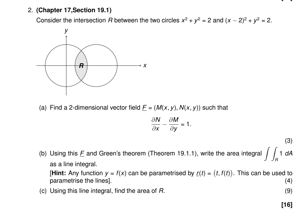 ( Chapter 1 7 , Section 1 9 . 1 ) Consider the