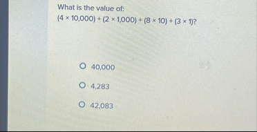 What is the value of: ( 4 1 0 , 0 0 0 ) ( 2 1 , 0