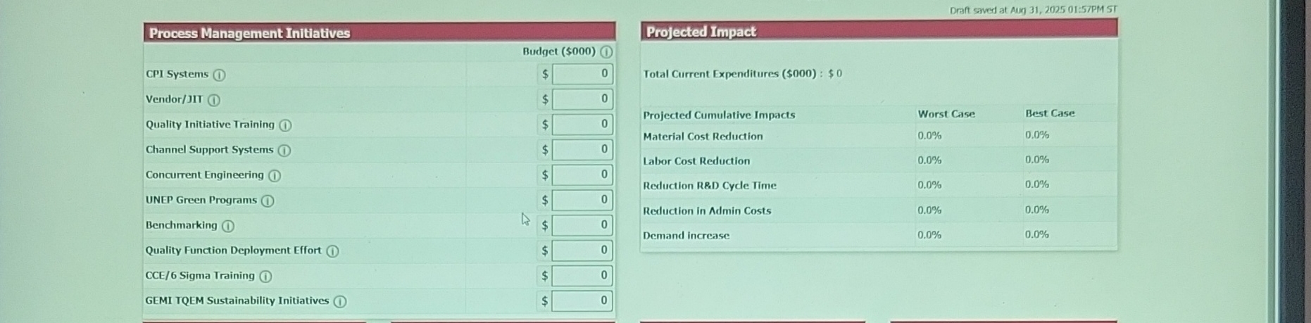 Draft saved at Aug 3 1 , 2 0 2 5 0 1 : 5 7 PM 5 T