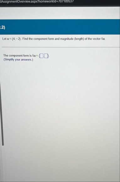 Alssignmentoverview.aspxihomeworkld = 7 0 7 1 8 9