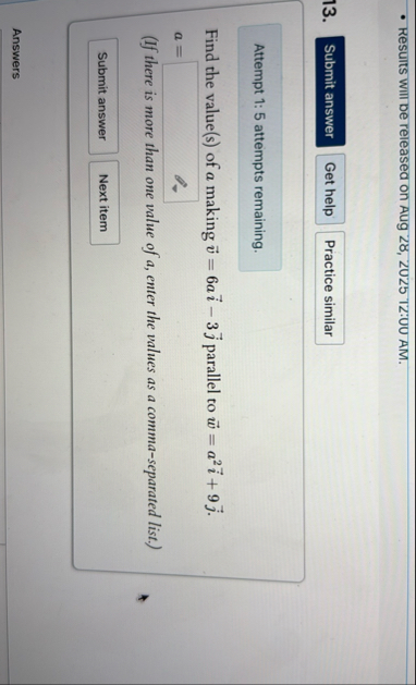 Results will be released on Aug 2 8 , 2 0 2 5 T 2