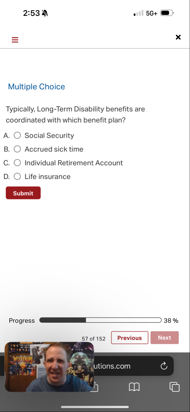 2 : 5 3 5 G Multiple Choice Typically, Long -