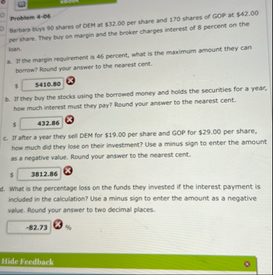 ebook Problem 4 - 0 6 Barbara buys 9 0 shares of