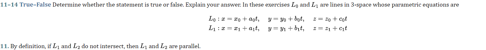 1 1 - 1 4 True - False Determine whether the