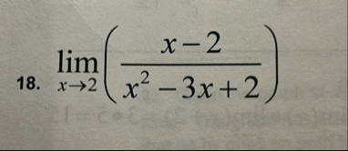 lim x 2 ( x - 2 x 2 - 3 x 2 )