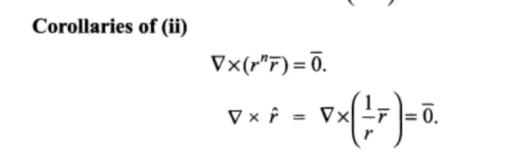 Corollaries o f ( i i ) grad ( r n ( ? b a r ( r