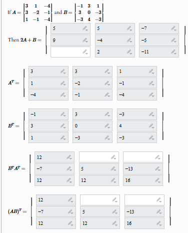 I f A = | [ 3 , 1 , - 4 ] , [ 3 , - 2 , - 1 ] , [