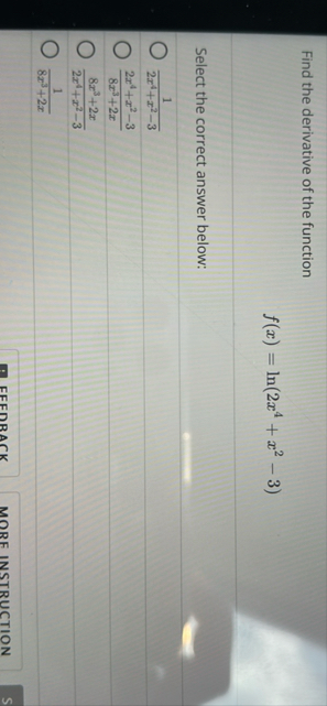If y ( x ) = 3 9 x , find y ' ( x ) . Find the