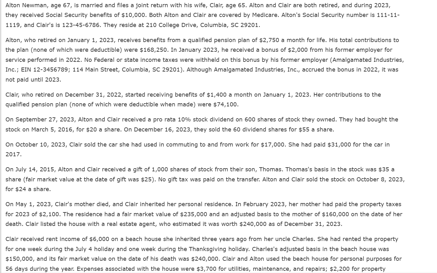 help m e fill out 1 0 4 0 form the total amount