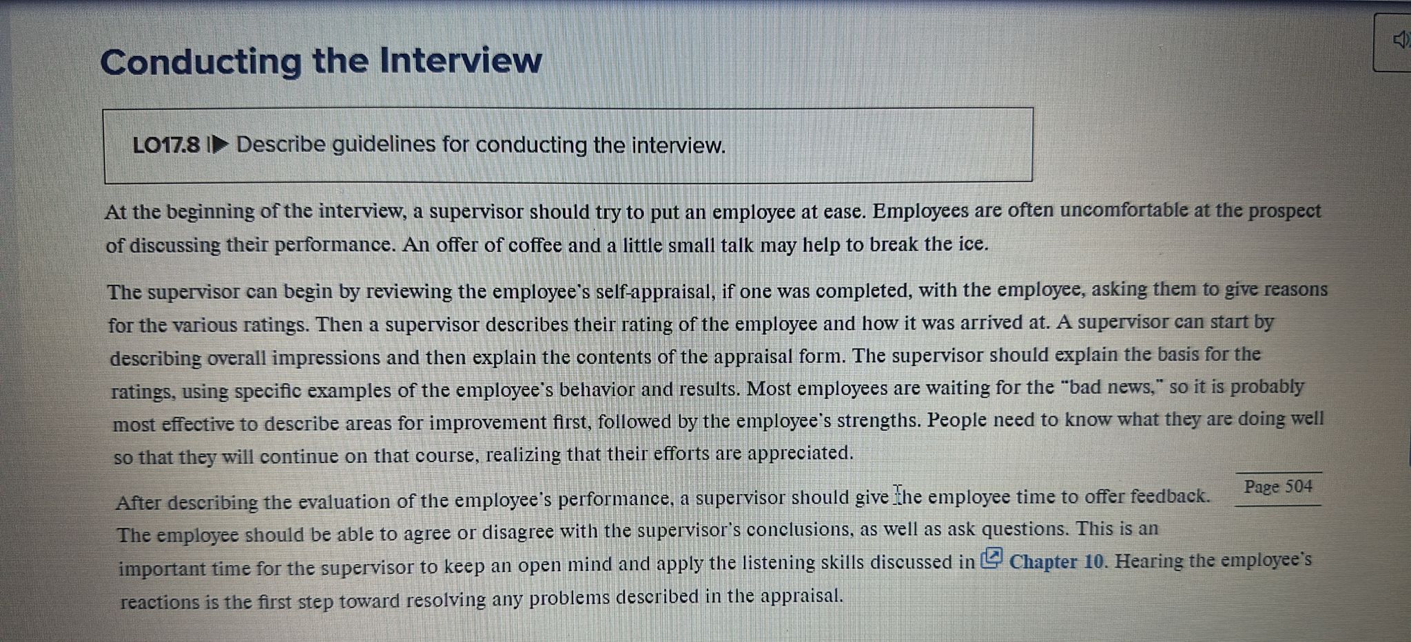 Write two paragraphs for chapter 17 (at least