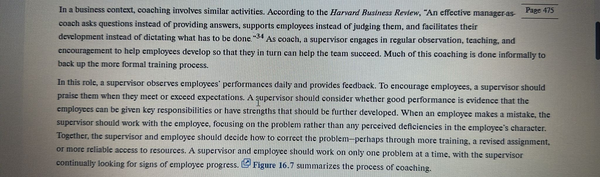 Write two paragraphs for chapter 16 (at least