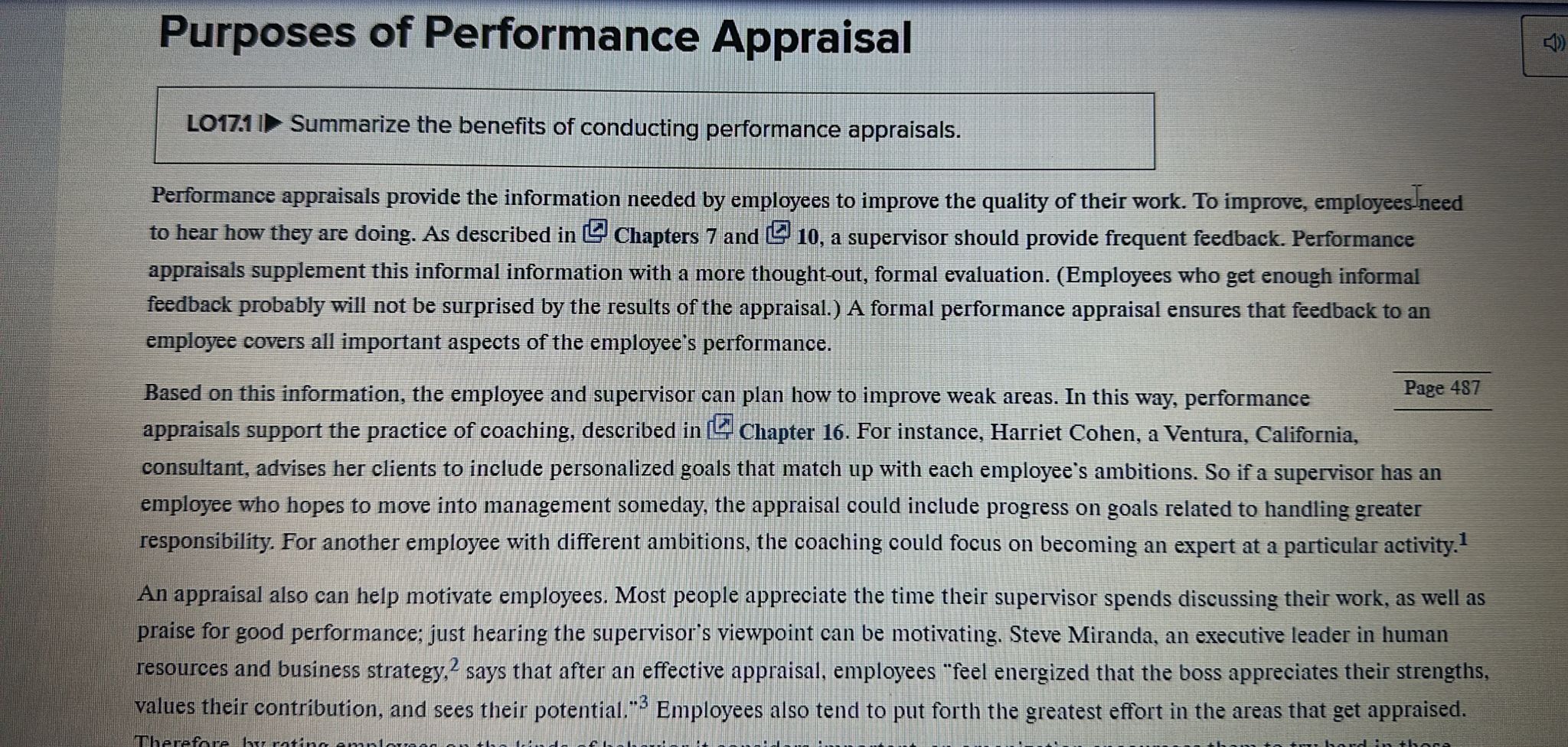 Write two paragraphs for chapter 17 (at least