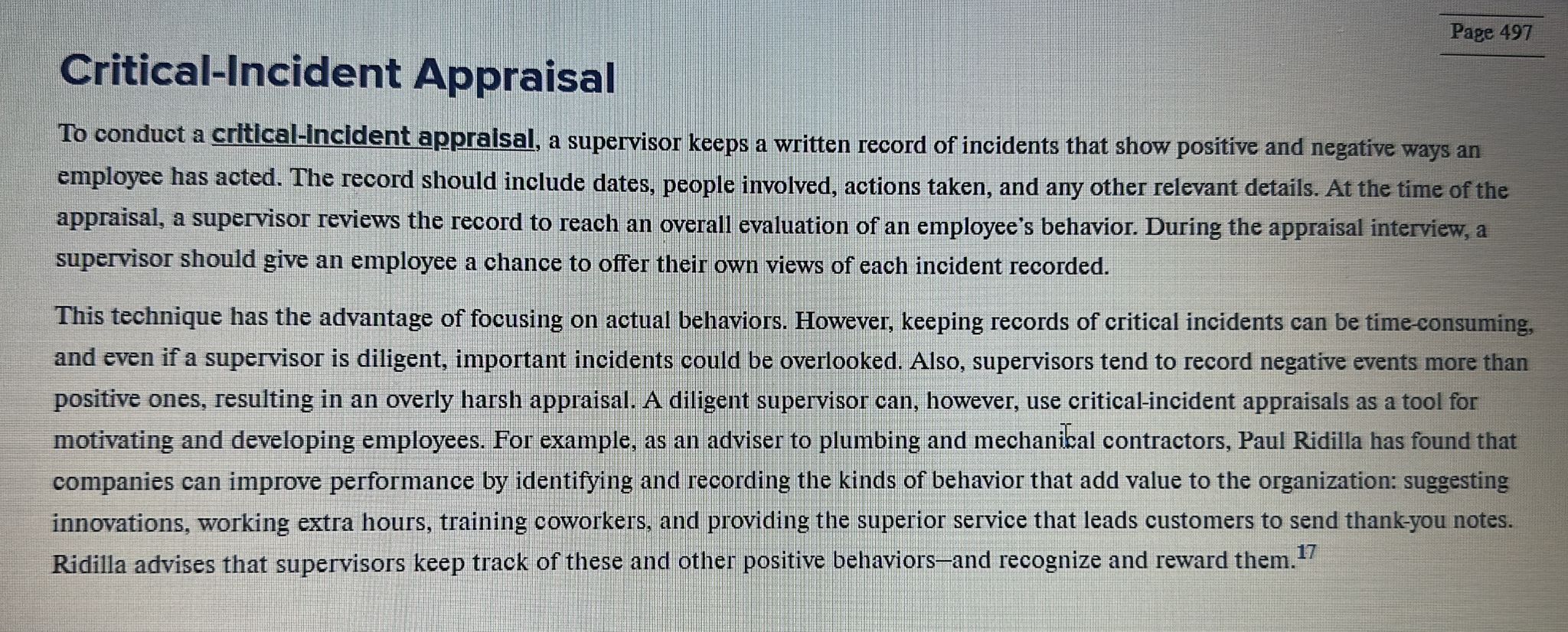 Write two paragraphs for chapter 17 (at least