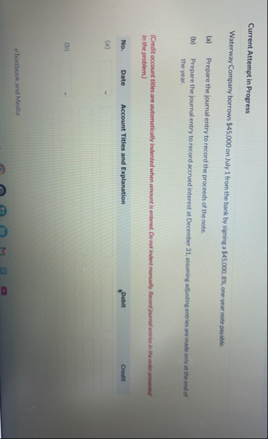 Current Attempt in Progress Waterway Company