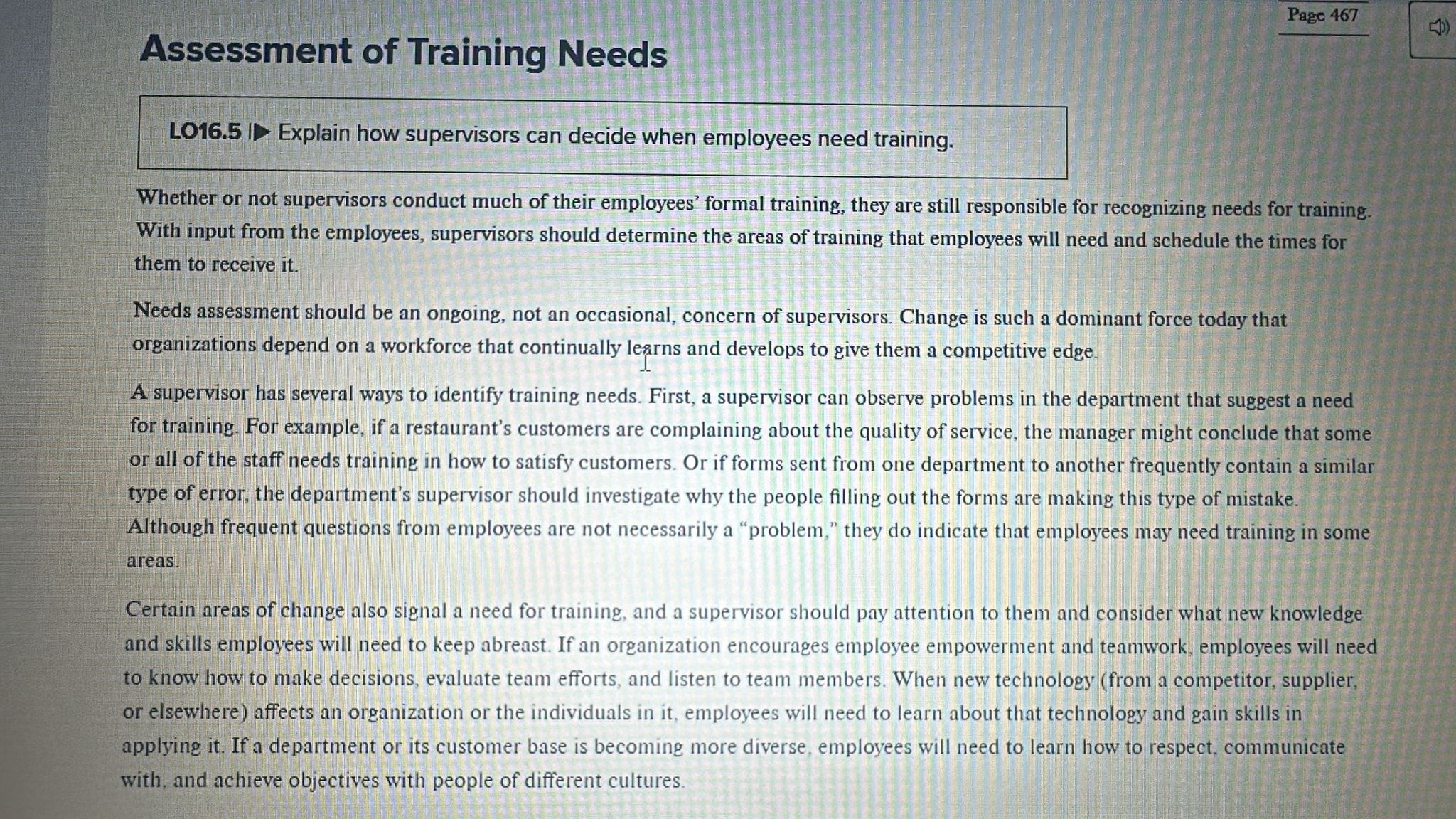 Write two paragraphs for chapter 16 (at least