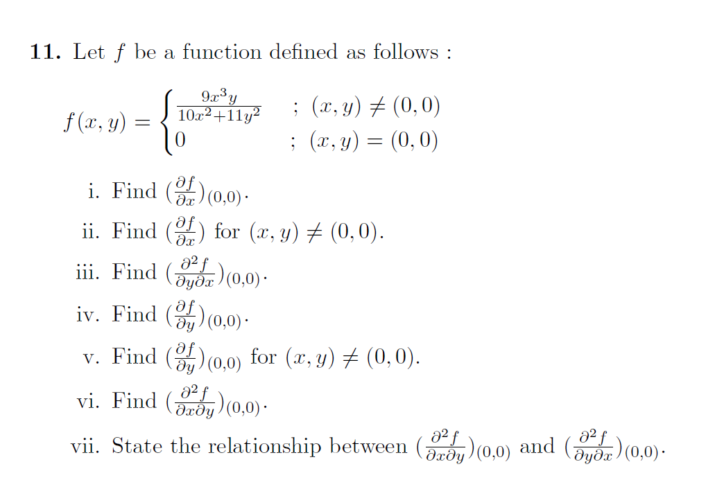 Let f b e a function defined a s follows: f ( x ,