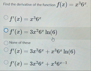 Find the derivative of the function f ( x ) = x 3