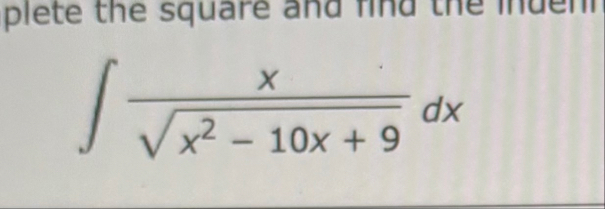 x x 2 - 1 0 x 9 2 d x