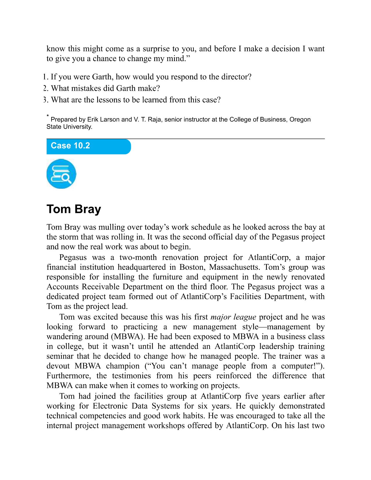 General Instructions - PLEASE READ THEM CAREFULLY