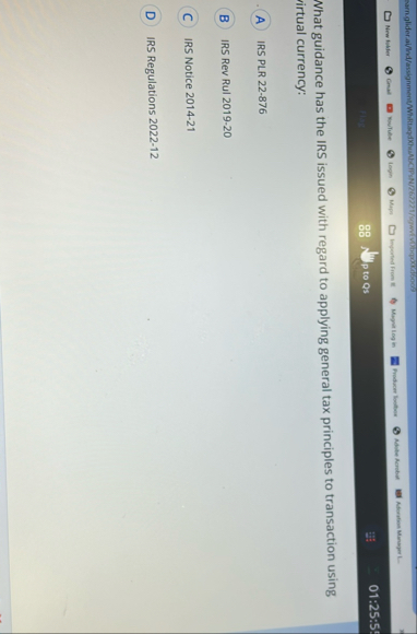 What guidance has the IRS issued with regard to