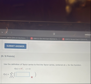 metasd Compert / MATH - 2 3 4 - A 1 CALCULU - HWH