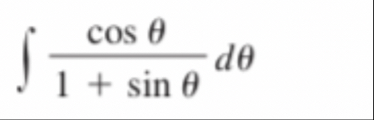 Evaluate the indefinite integral. c o s 1 s i n d