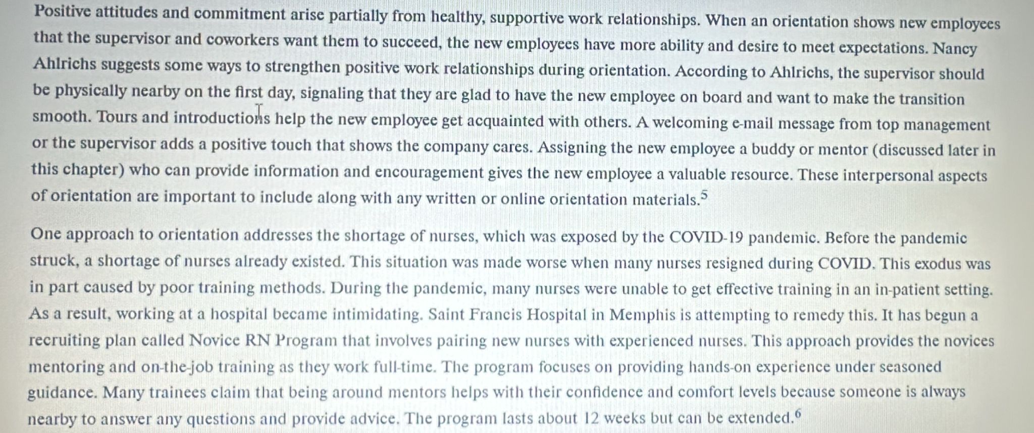 Write two paragraphs for chapter 16 (at least