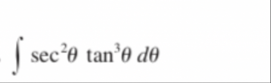 Evaluate the indefinite integral. s e c 2 t a n 3