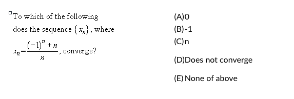 T o which o f the following ( A ) 0 does the
