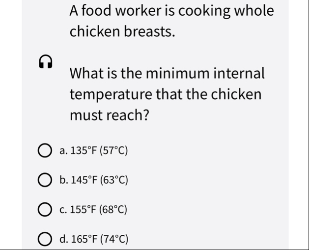 What is the maximum coldholding temperature