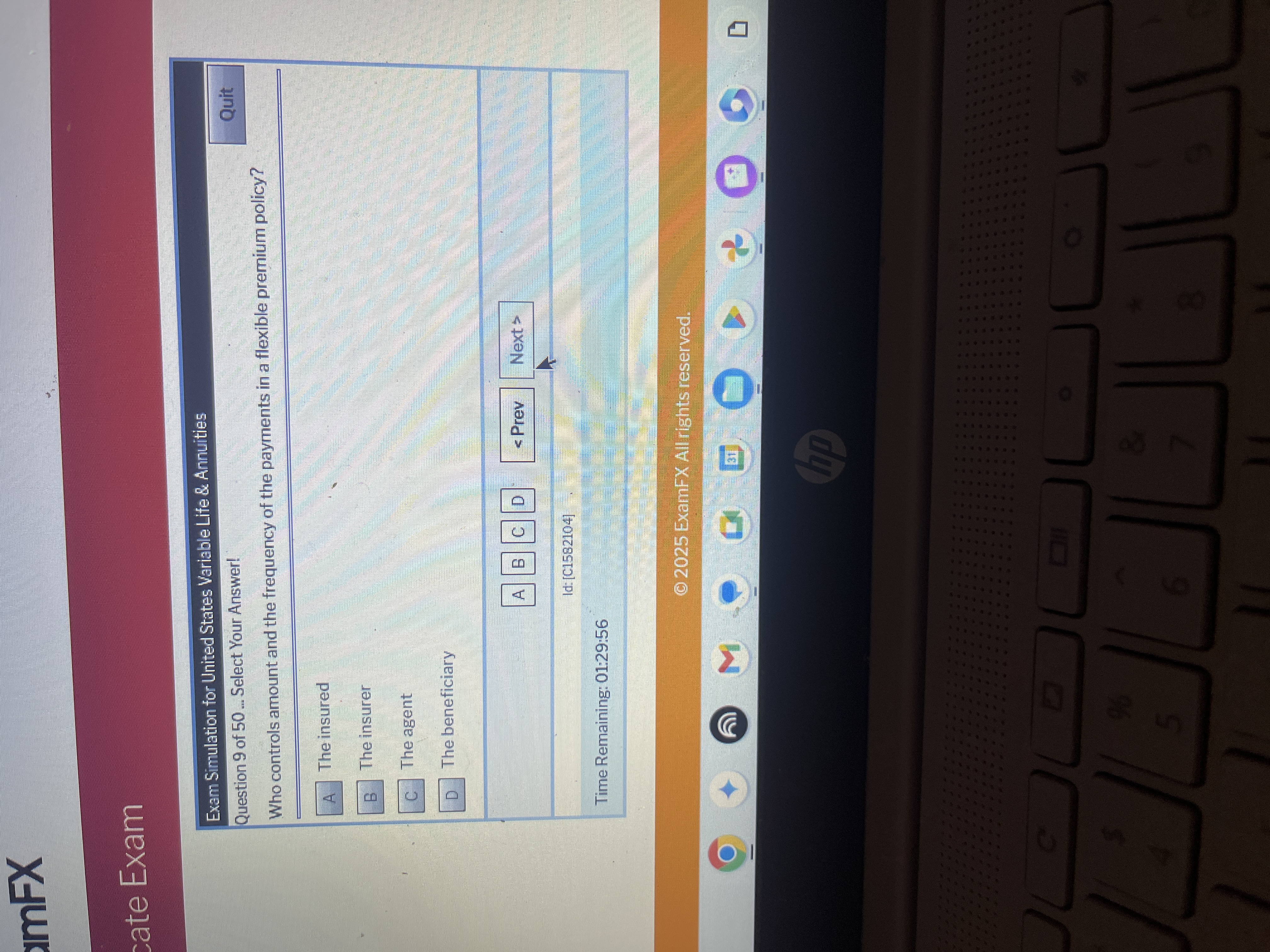 ymFX cate Exam Exam Simulation for United States