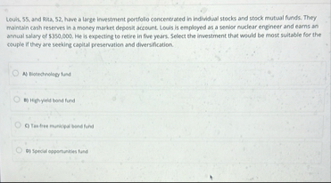 Leuis, 5 5 , and Rita, 5 2 , have a large