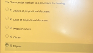The "four - center method" is a procedure for