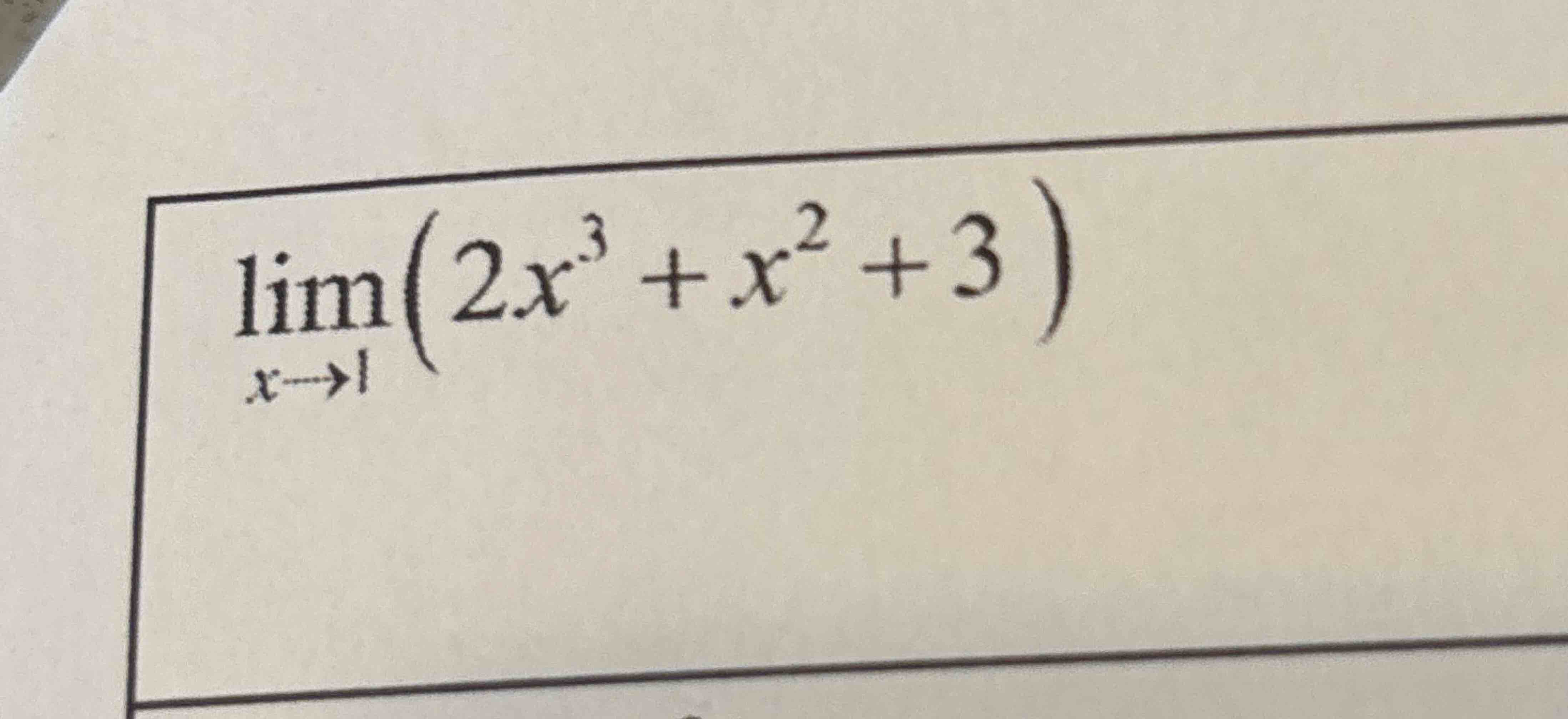 code class = "asciimath" > \ lim _ ( x - > 1 ) (
