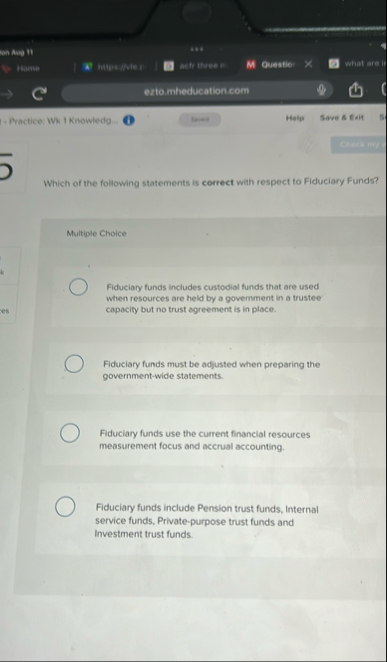 extomheducation.com Practice: Wh I Knowledg. ( B